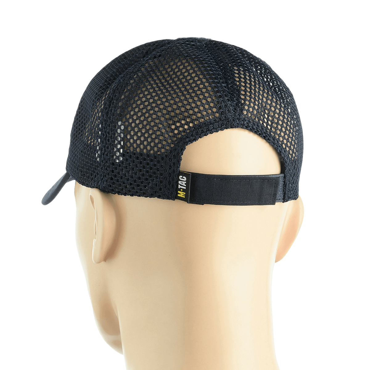 M-Tac Mesh Flex Ripstop Baseball Cap med Velcro set bagfra med justerbar lukning og mesh-paneler for god ventilation