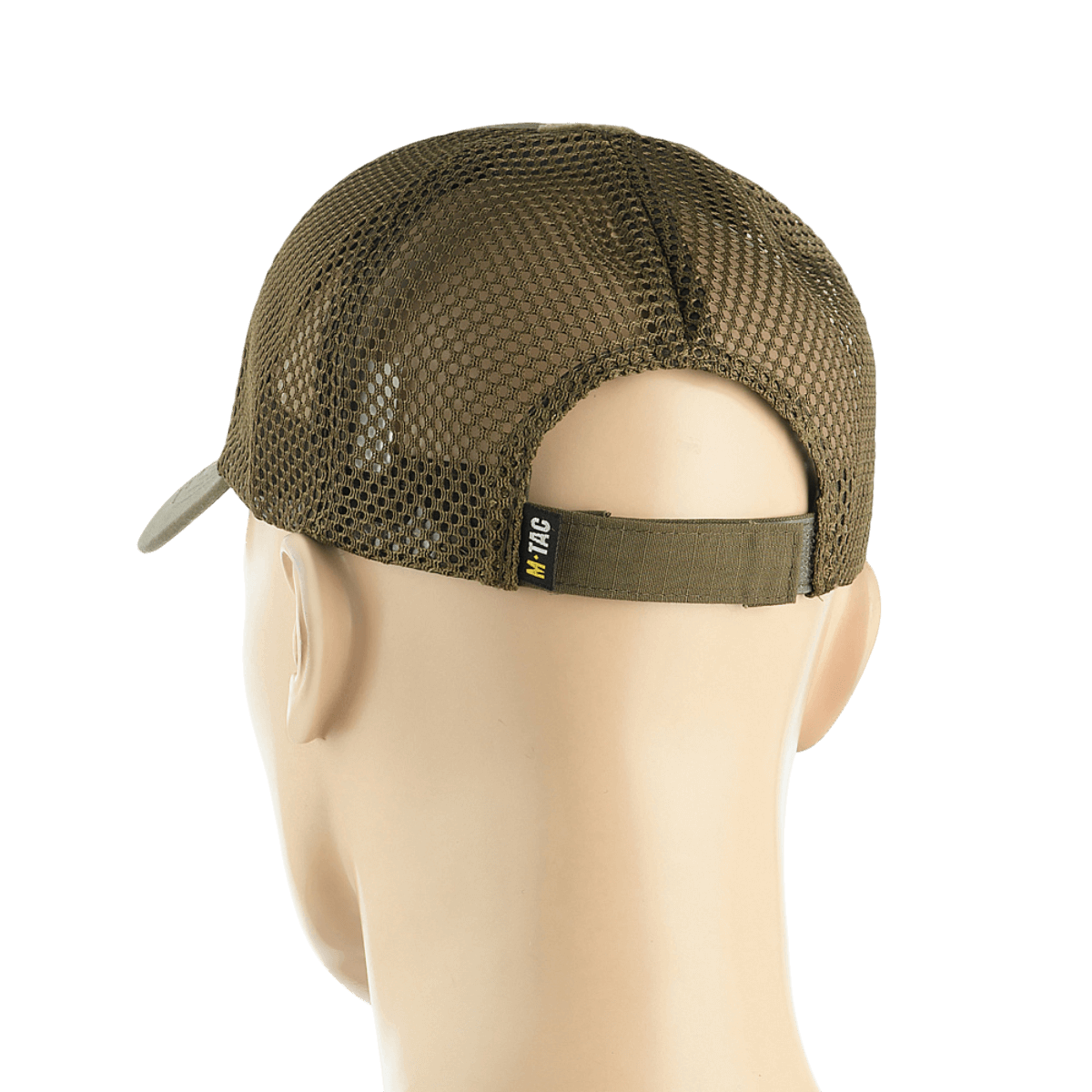M-Tac Mesh Flex Ripstop Baseball Cap med Velcro set bagfra med mesh-panel og justerbar rem.