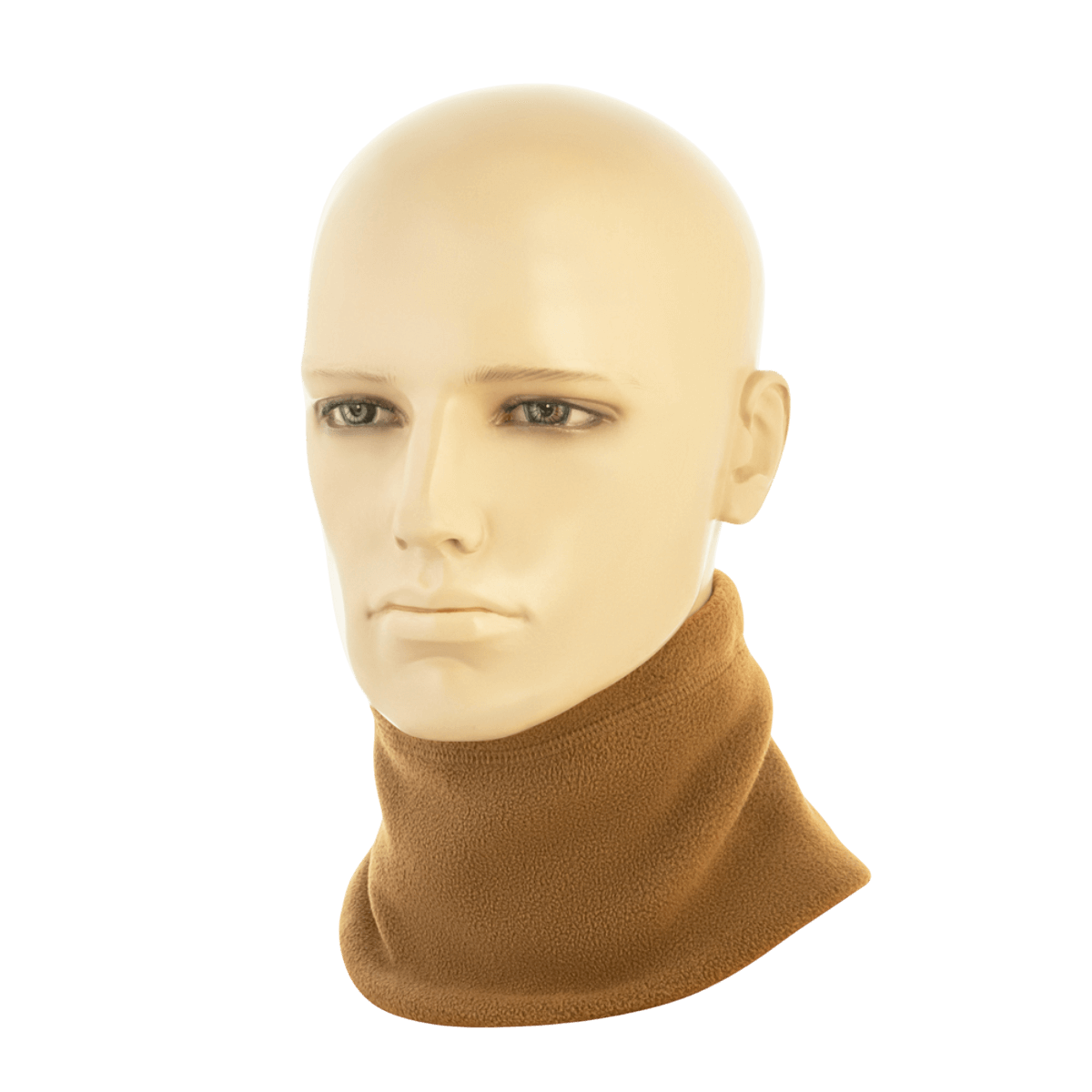 M-Tac Snood Elite Kort Justerbar Fleece på mannequin viser alsidighed og justerbar pasform til beskyttelse i koldt vejr.