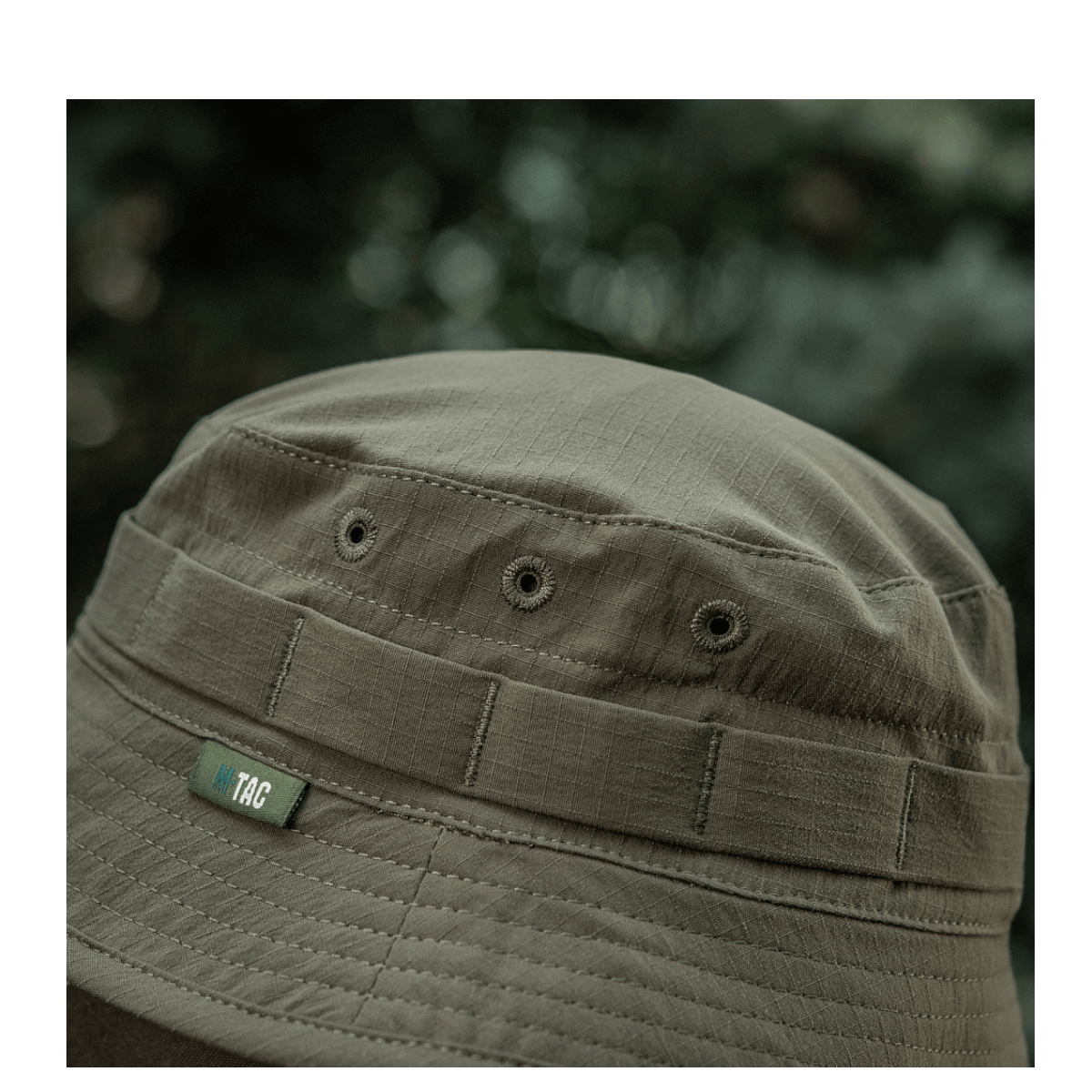 M-Tac Panamahat Gen. II Summer Flex i grøn, let og åndbar med solbeskyttelse, perfekt til sommerbrug
