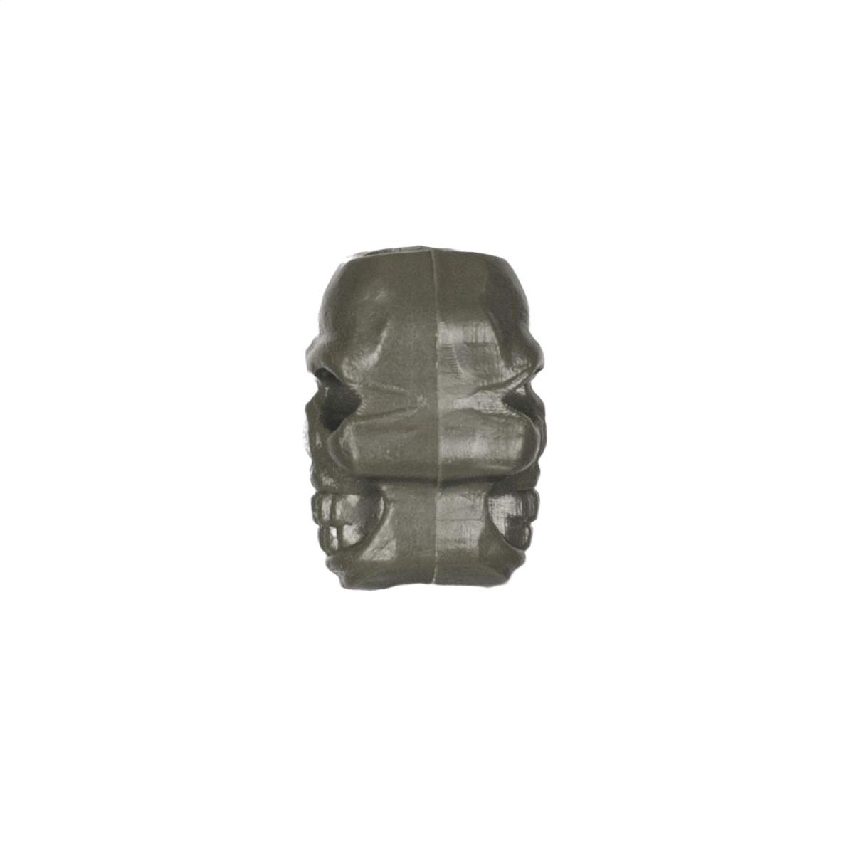 M‑Tac Skull Stopper Perle til paracord-projekter og nøgleringe, huldiameter 6 mm, plastik