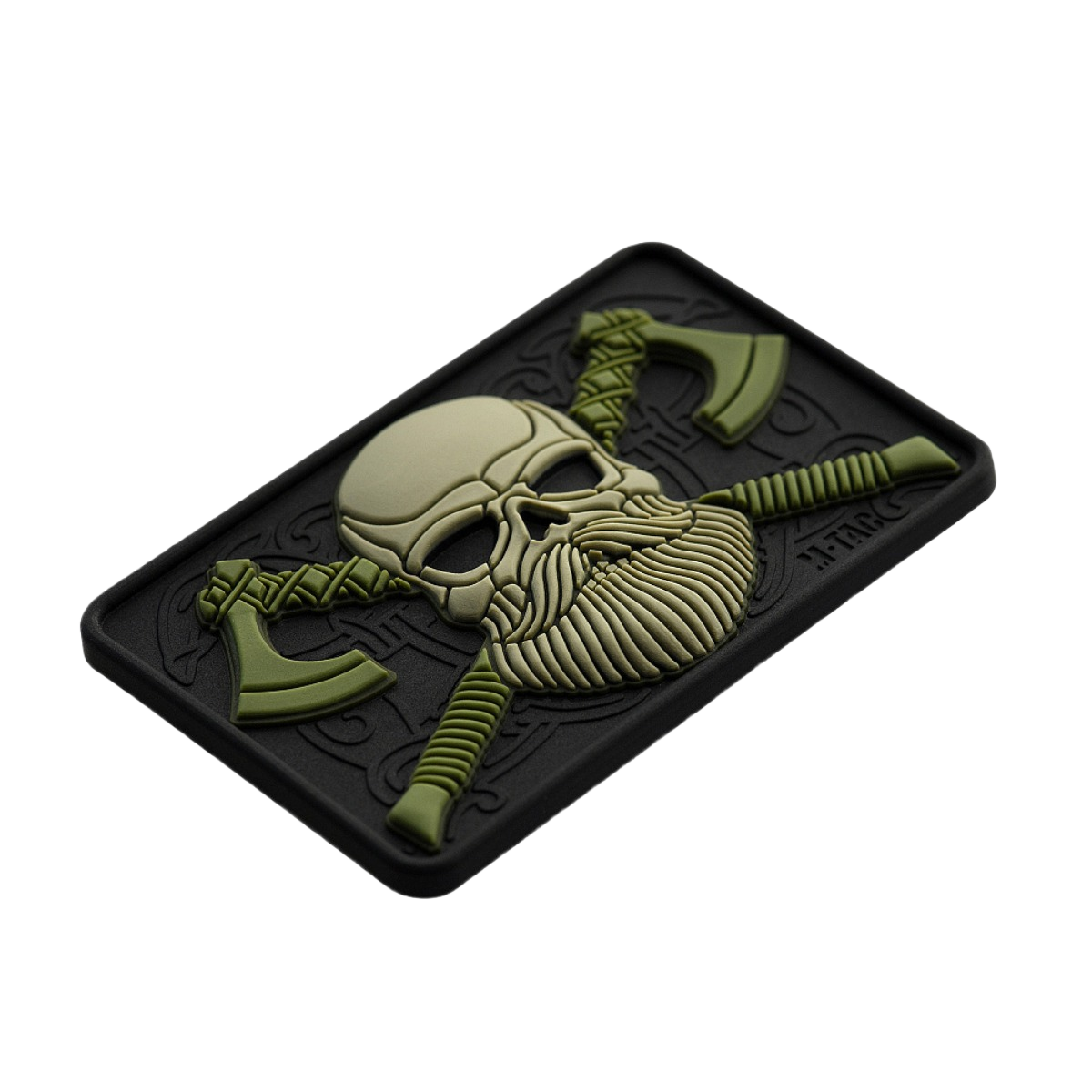 M-Tac Bearded Skull 3D PVC Patch