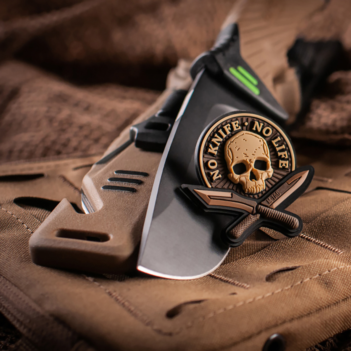 M-Tac Patch No Knife – No Life 3D PVC