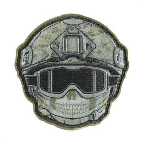 M-Tac Patch Emoji #15, morsom taktisk PVC morale patch med 3D-effekt, Velcro-feste, perfekt for klær og utstyr. Størrelse: 6.5 x 6.5 cm.
