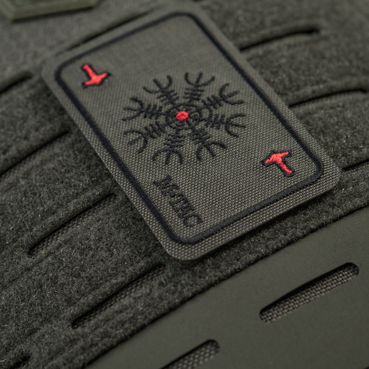 M-Tac Patch Kort Helm of Horror (Broderi)