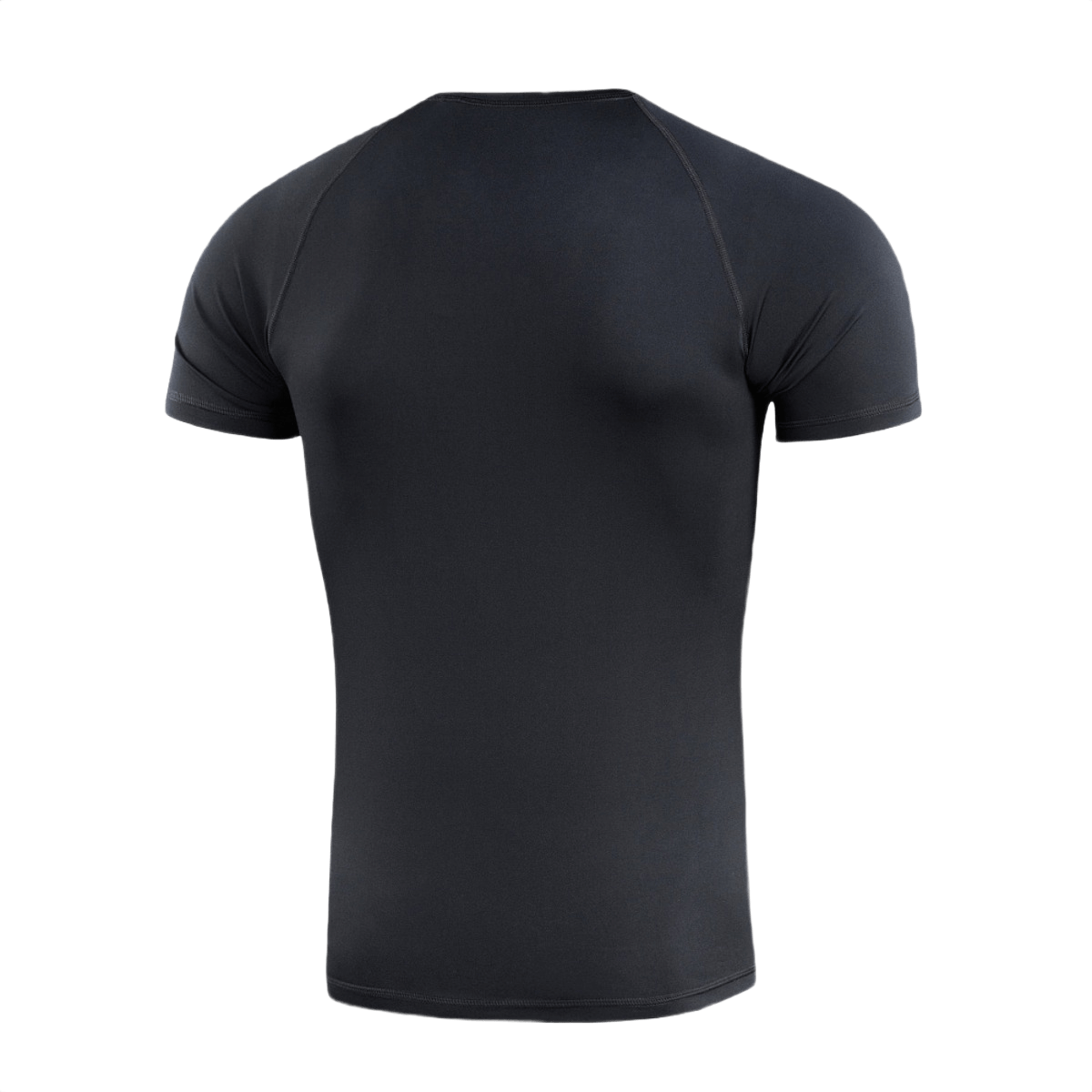 M-Tac T-shirt Ultra Light Polartec sort, design til taktisk og sportsligt brug, let og svedtransporterende for maksimal komfort.