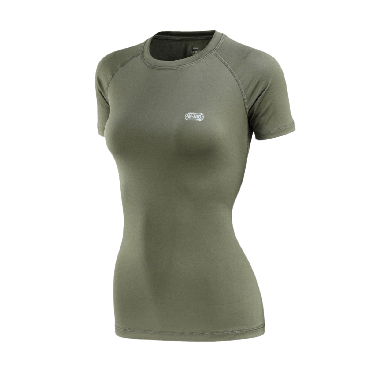 M-Tac T-shirt Ultra Light Polartec Lady til kvinder, let og åndbar med reflekterende logo, perfekt til træning og hverdagsbrug.
