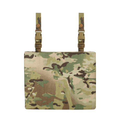 M-Tac sitteunderlag med beltefeste ARMOR i kamuflasjedesign med robust Cordura 1000D, perfekt for beskyttelse mot kulde og fukt.