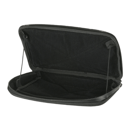 M-Tac Admin Pouch Large Elite Gen.II åpen med romslig interiør og AquaGuard-glidelås for allsidig oppbevaring av småting.