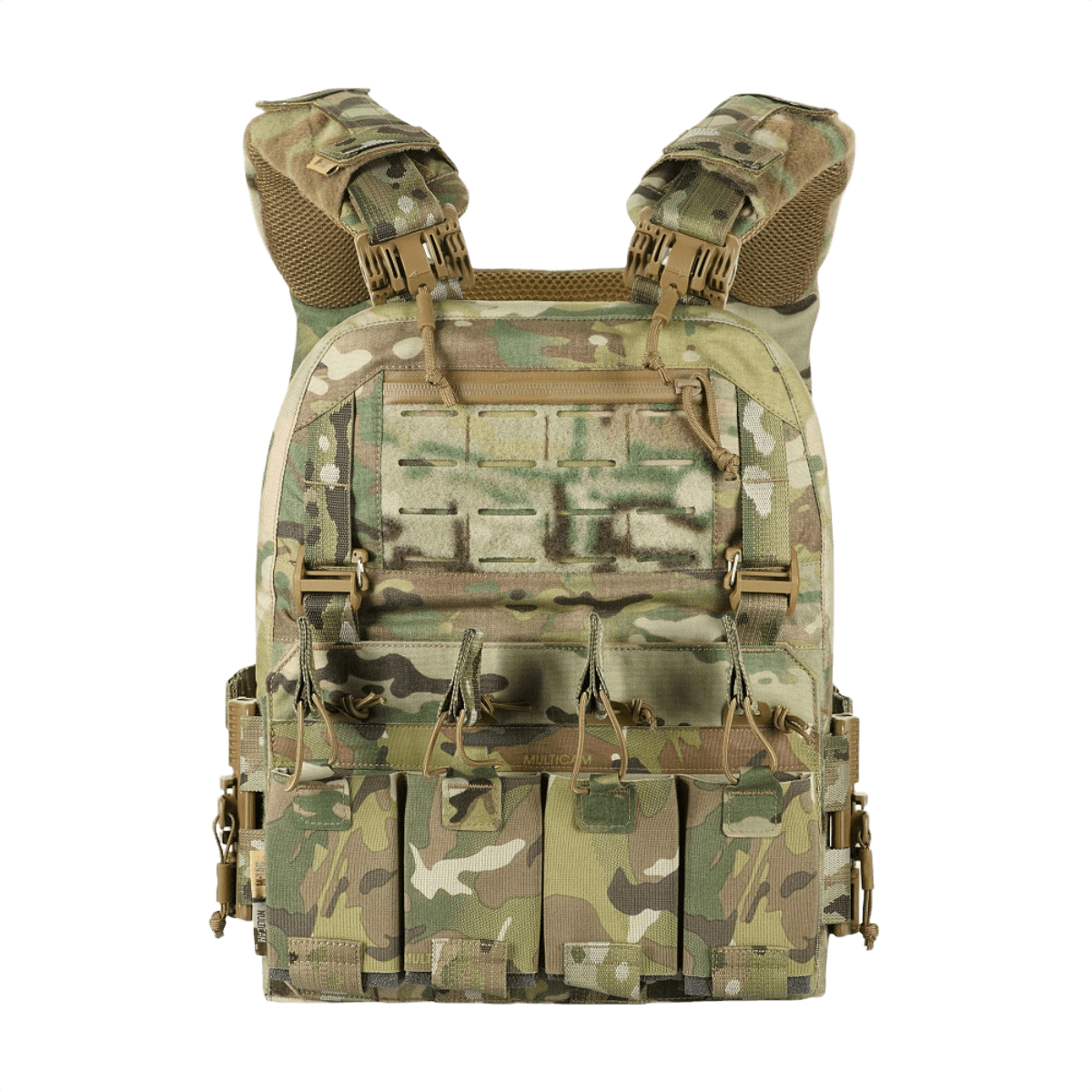 M-Tac Plate Carrier Cuirass FAST XL QRS beskyttelsesvest i slidstærk Cordura 500D med 3D mesh for komfort og luftcirkulation.