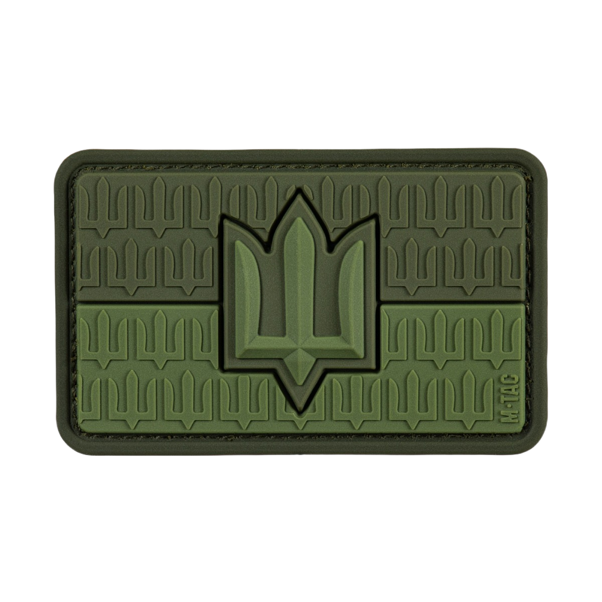 M-Tac patch Ukraina-flagget med ZSU Trident PVC
