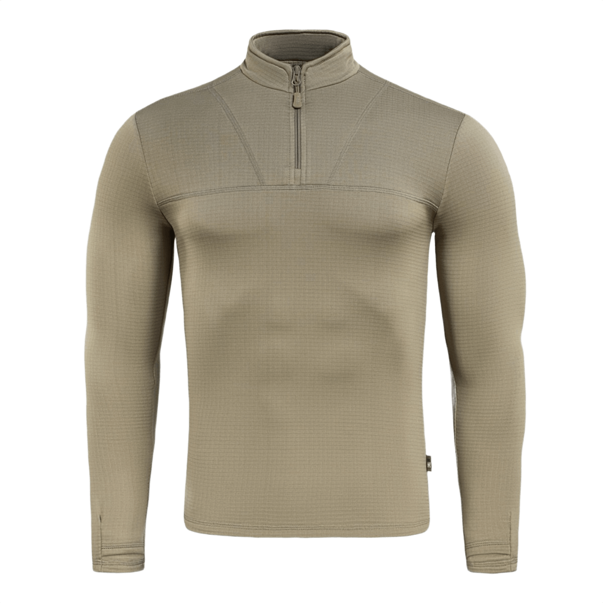 M-Tac Thermal Fleece Trøje Delta Level 2 til kolde klimaer, fremstillet i polyester med YKK-lynlåse, ideel til ECWCS lag