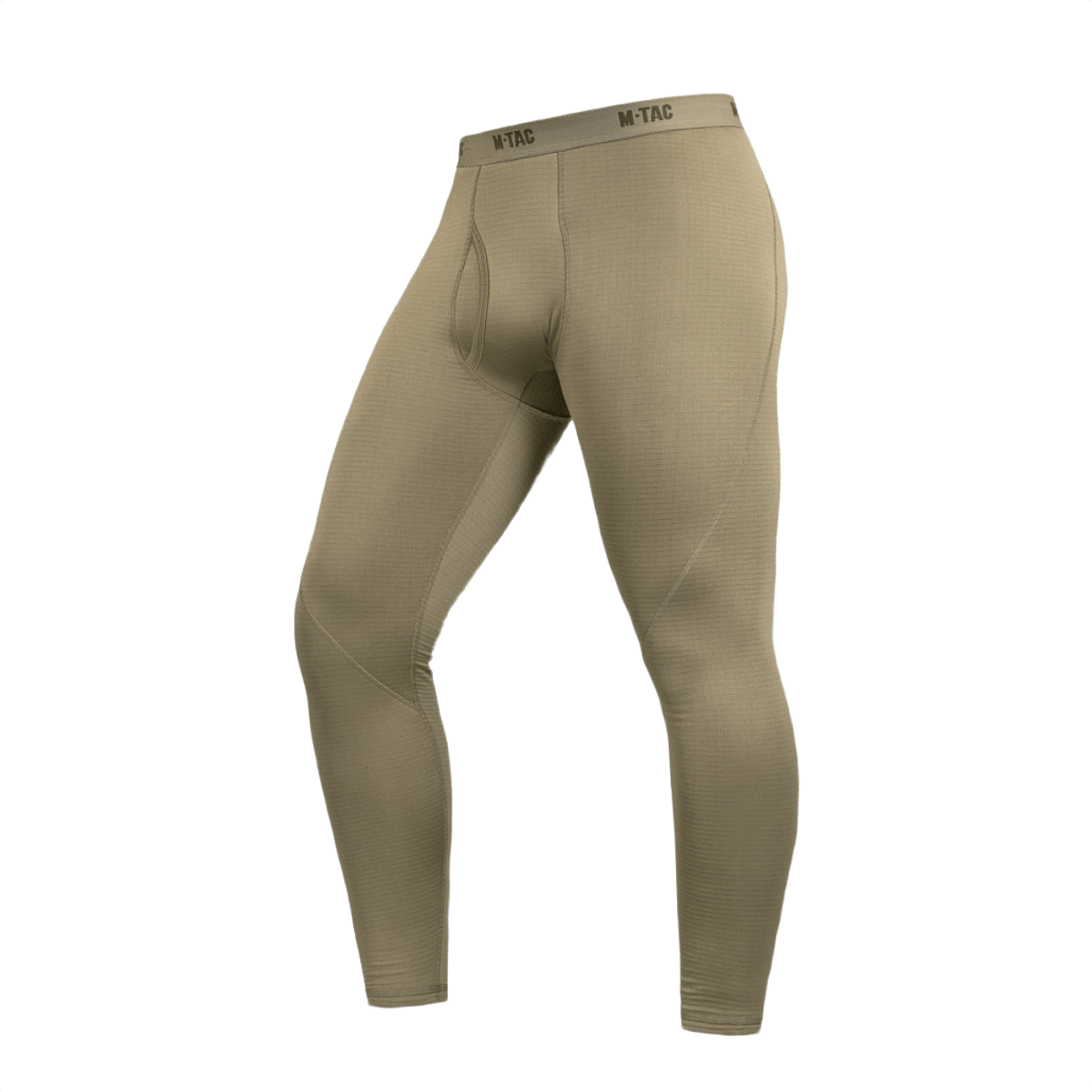 M-Tac Delta Level 2 Fleece Bukser i khaki, designet til koldt vejr, 100% polyester, optimale varme- og fugthåndteringsegenskaber.