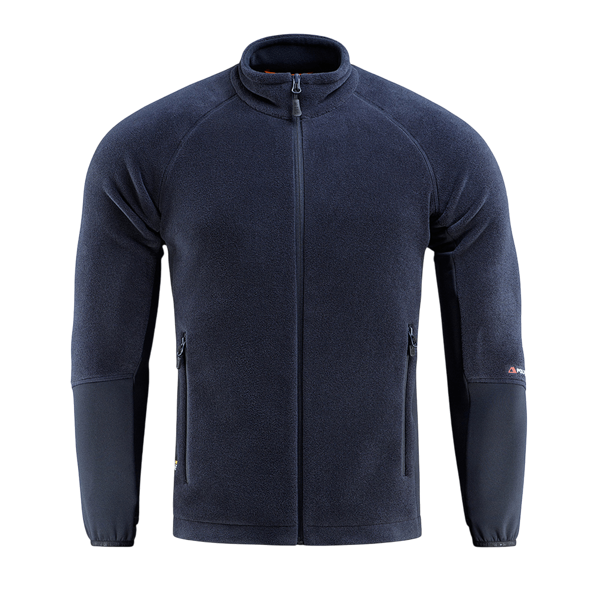 M-Tac Polartec Sport Fleecejakke i mørkeblå, ideel til komfort og varme i koldt vejr, fremstillet af premium Polartec® 200 Series fleece.
