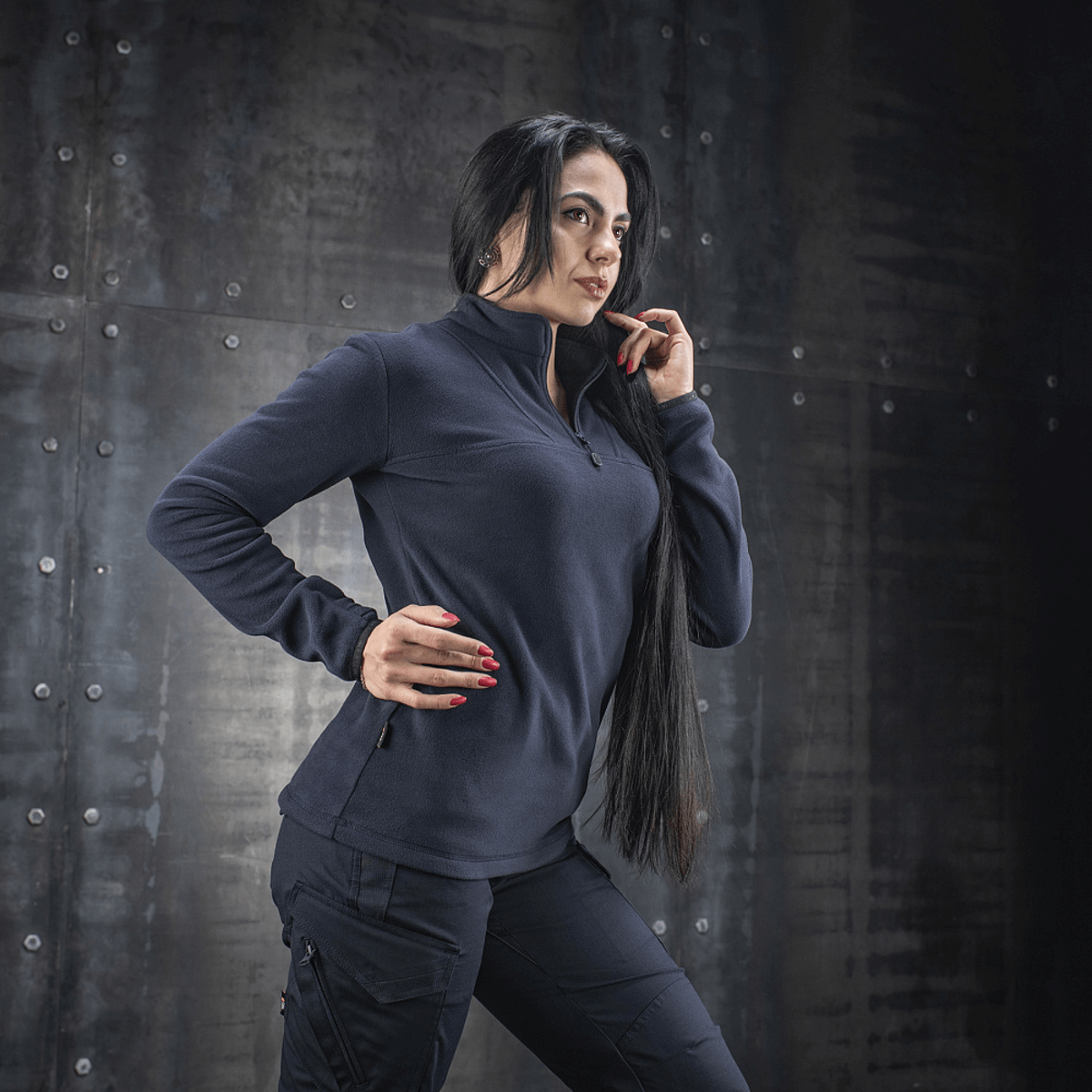 M-Tac Delta Polartec Fleecejakke Dame i brug til stil og varme