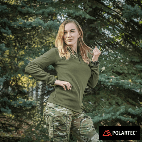 M-Tac Delta Polartec Fleecejakke Dame, elegant og funktionel fleece til optimal komfort og varme, fremstillet i Polartec® Micro Series-fleece.