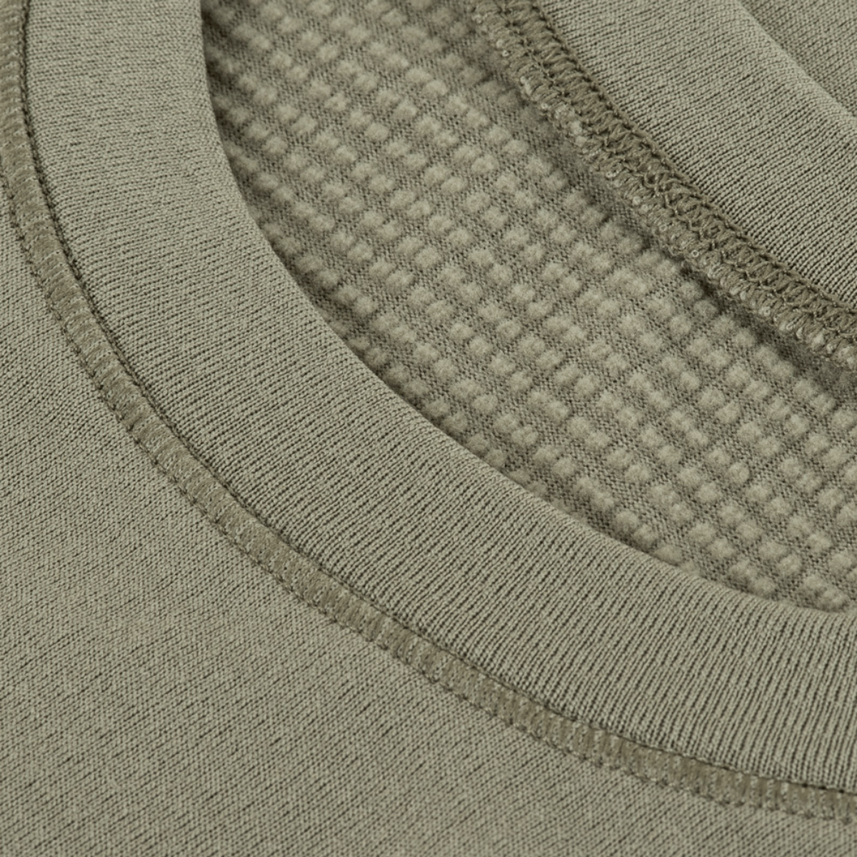 M-Tac Thermal Shirt Polartec Vinter Baselayer Vent med Power GRID® materiale i nærbillede for optimal komfort og termoregulering