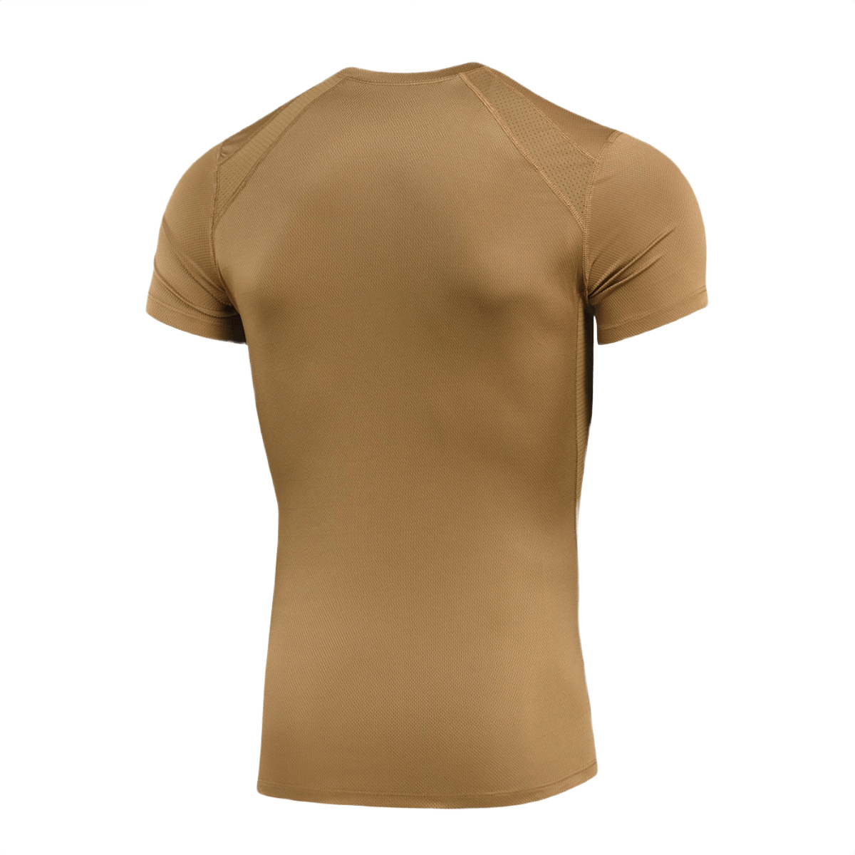 M-Tac T-Shirt Sweat-Wicking Athletic Gen.II i beige, perfekt til træning og hverdagsbrug, lavet af svedtransporterende polyester.