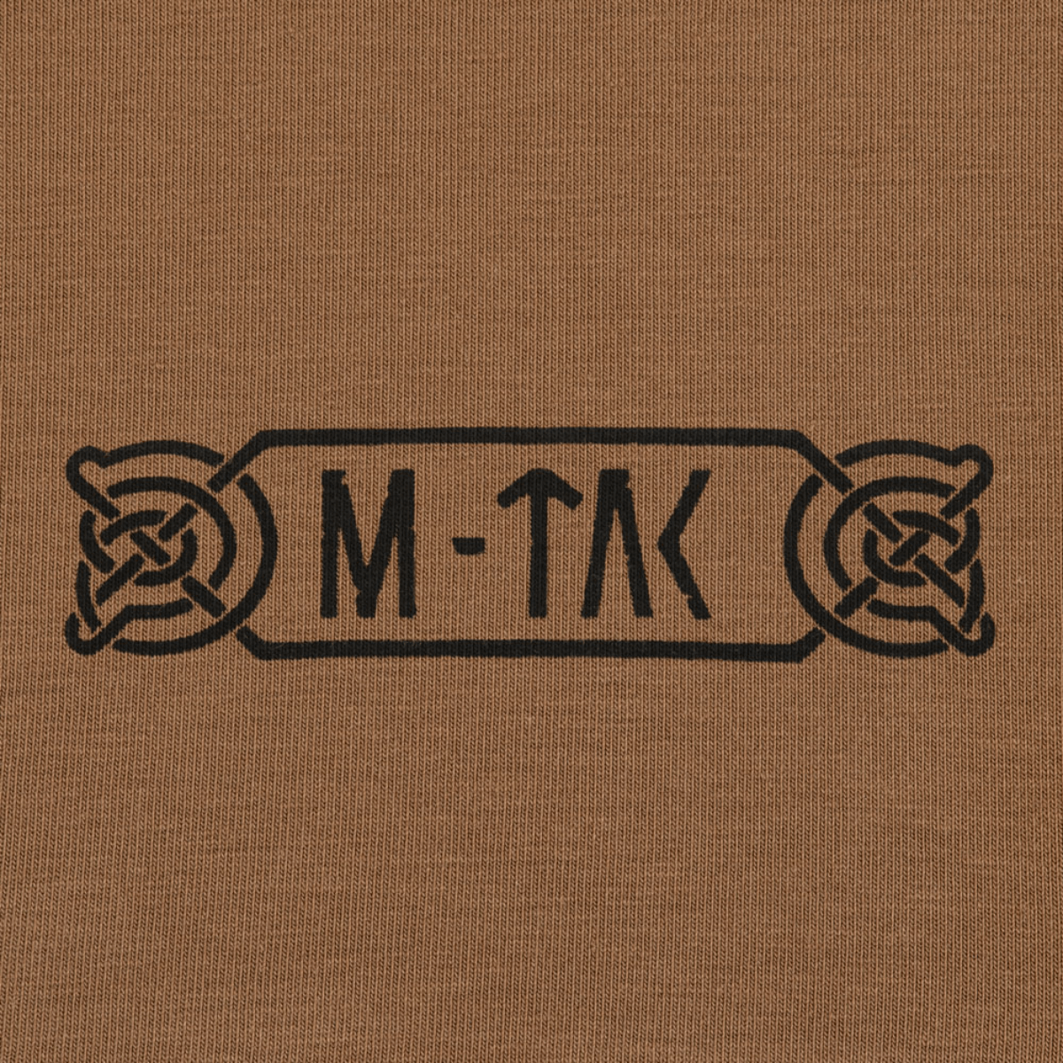 M-Tac T-Shirt Odin med nordisk design og Odin symbolik på brun baggrund.
