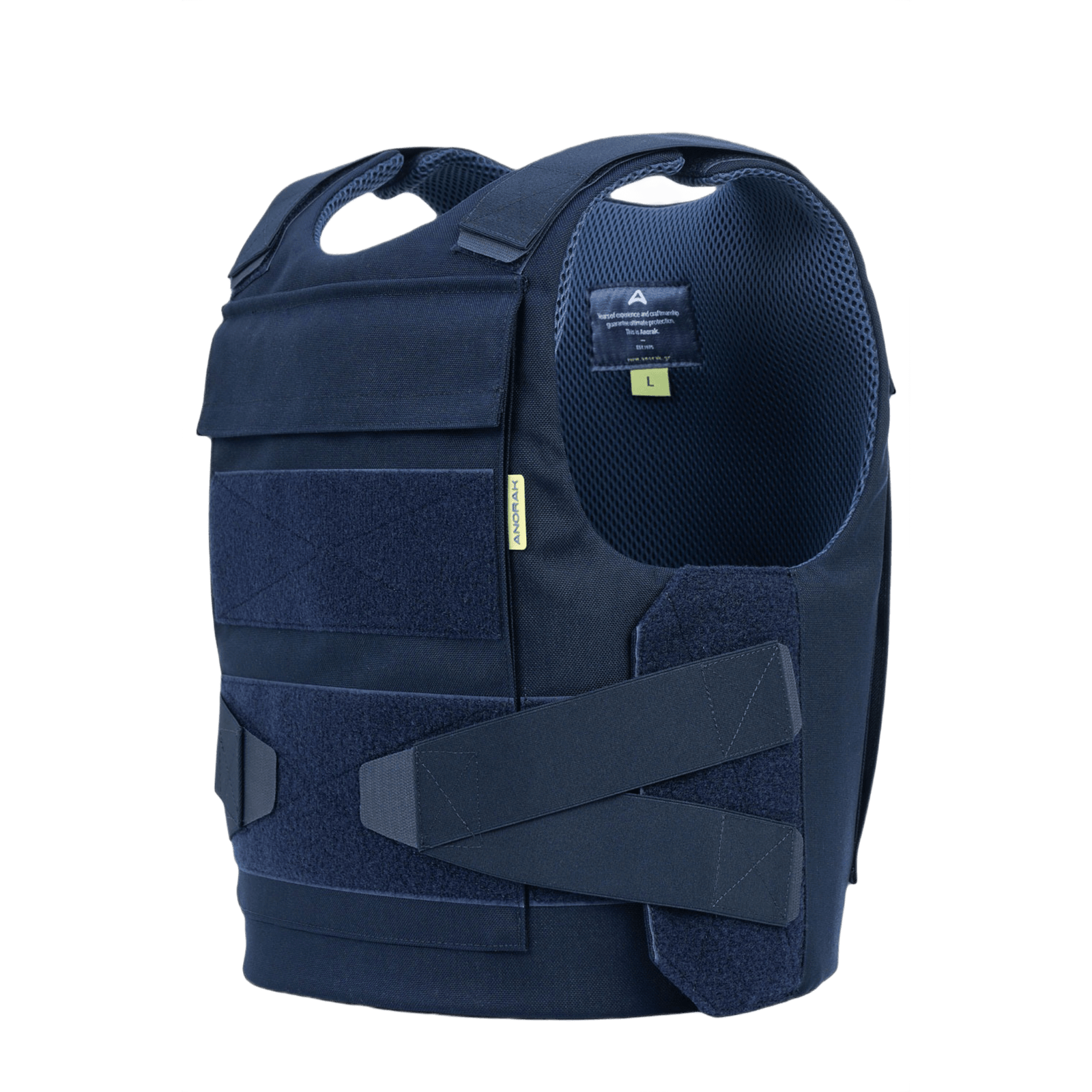 Anorak Chromium® Duty II Skudsikker Vest med ergonomisk design og Level IIIA beskyttelse, ideel til politibetjente og sikkerhedspersonale.