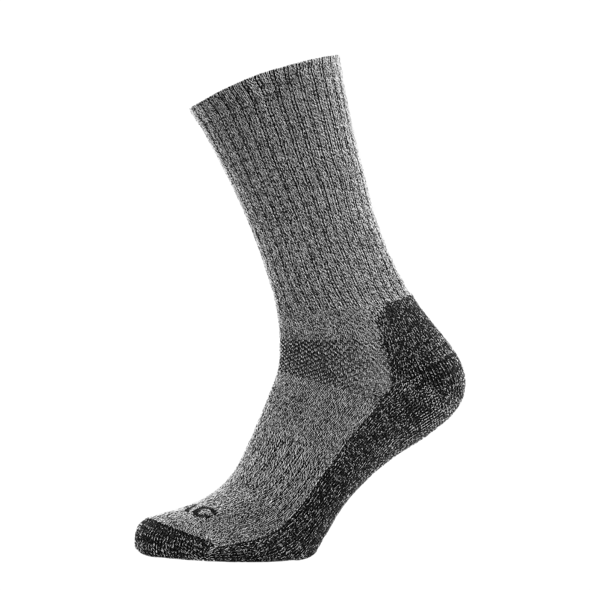 M-Tac Coolmax 40% Sokker grå designet til outdoor-entusiaster; anatomisk pasform med svedtransporterende Coolmax teknologi for tørre fødder.