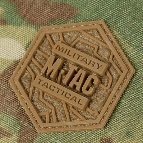 Nærbilde av M-Tac Konvert Taske Elite i Cordura-materiale med militære taktile detaljer.