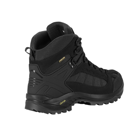 M-Tac Taktiske Demi-Season Støvler Pro Line med slitesterkt suede og Cordura, Vibram-sål for grep og stabilitet i sort design.