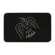 M-Tac Patch Ravneflag Laser Cut med sort ravn, symbol på krigslyst og sejr, velegnet til taktik eller uniform, Cordura materiale.