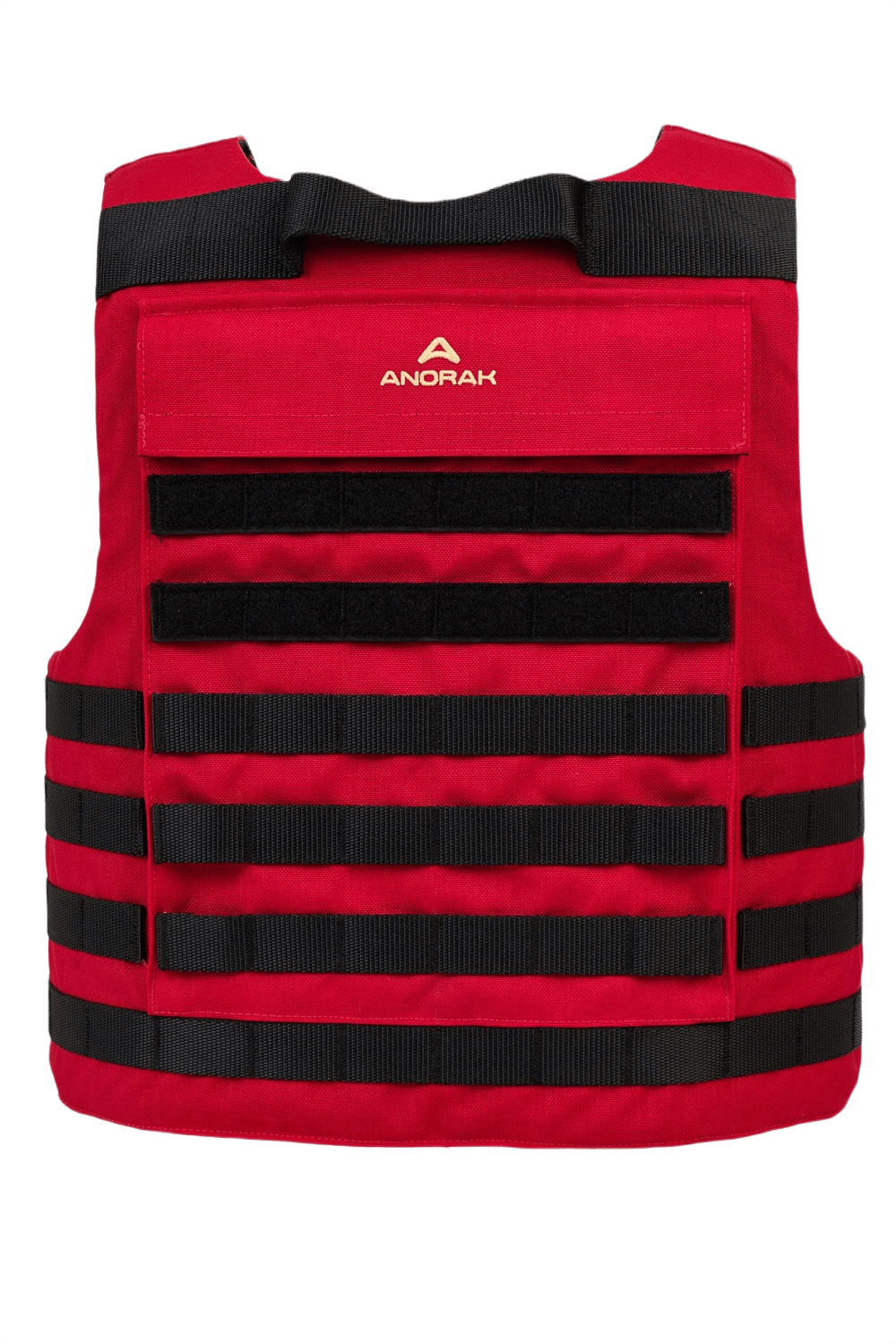 Anorak Chromium® Instructor I Skudsikker Vest - rød soft body armor med maksimal IIIA-beskyttelse og Coolmax® foring.