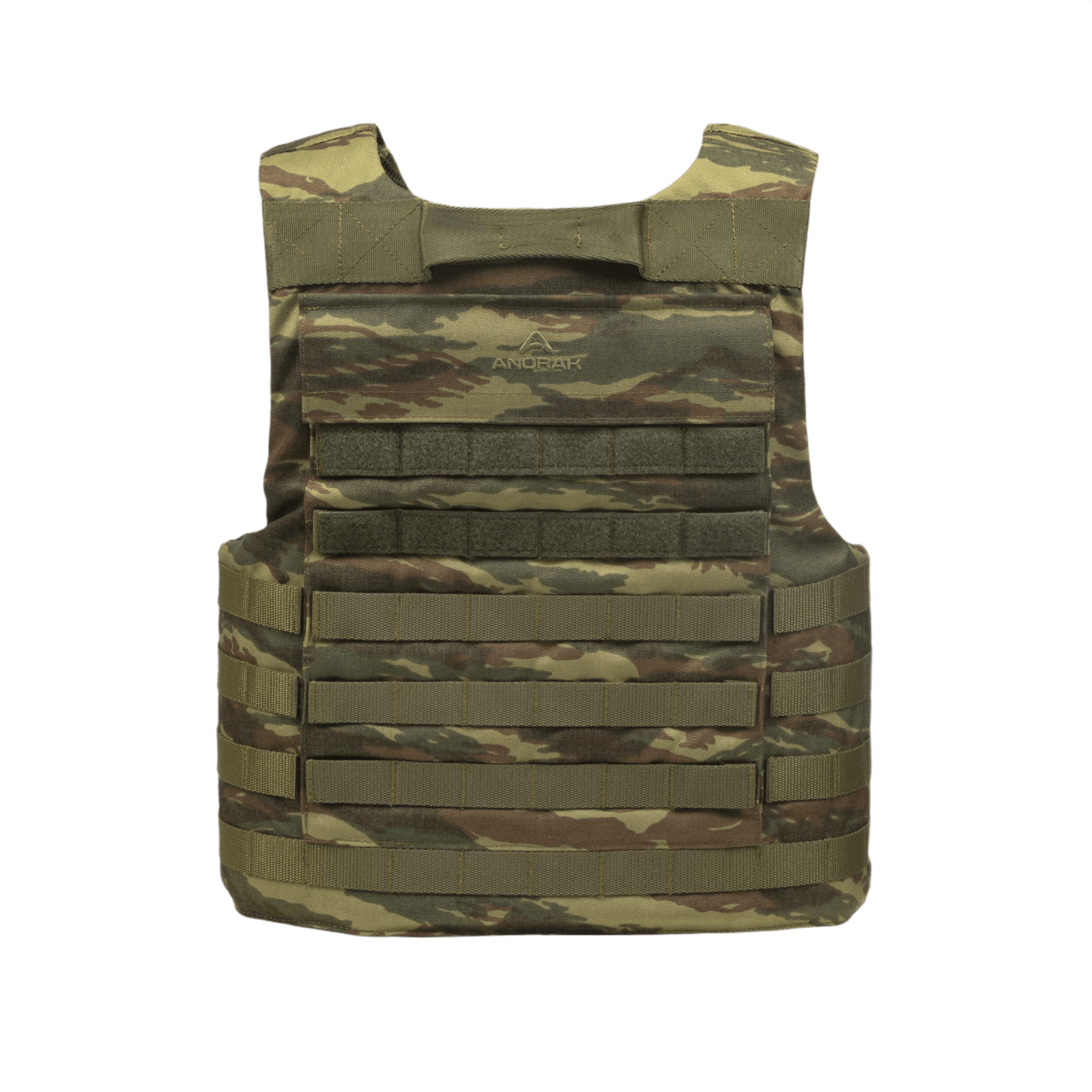 Anorak Chromium® Tactical III Skudsikker Vest, camouflage, robust body armor, letvægts, NIJ IIIA-beskyttelse, optimal pasform