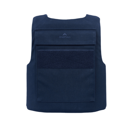 Anorak Duty IV Cover i CORDURA® med ergonomiske funktioner, ideel til politibetjente, letvægtsdesign med antibakterielle egenskaber.