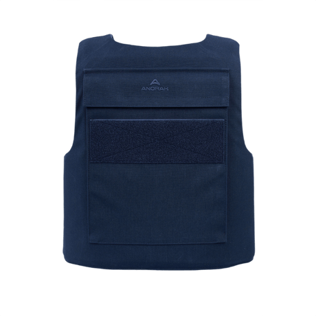 Anorak Rhodium® Duty IV Stik & Skudsikker Vest med maksimal level IIIA- og knivbeskyttelse, testet under NIJ-standarder.