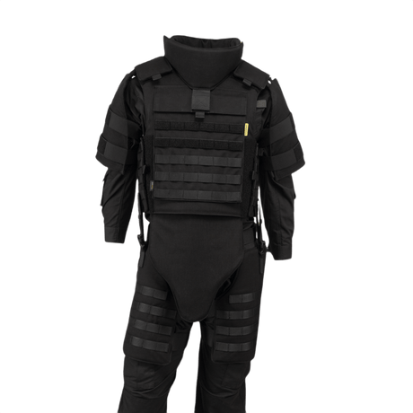 Anorak Tactical II – full set Cover i sort, designet til specialstyrker med 360° PALS-webbing og 1000D CORDURA® materiale.