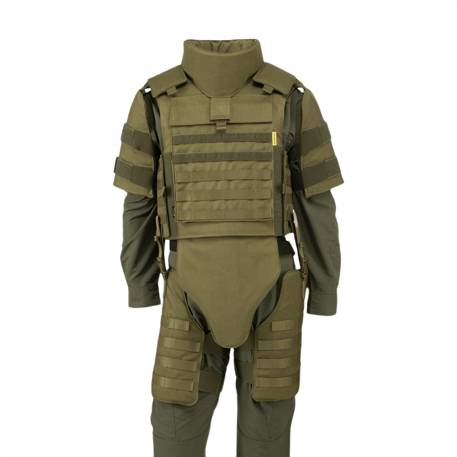 Anorak Titanium® Tactical II - full set softbody-vest med Level IIIA beskyttelse, designet til specialstyrker i politiet.