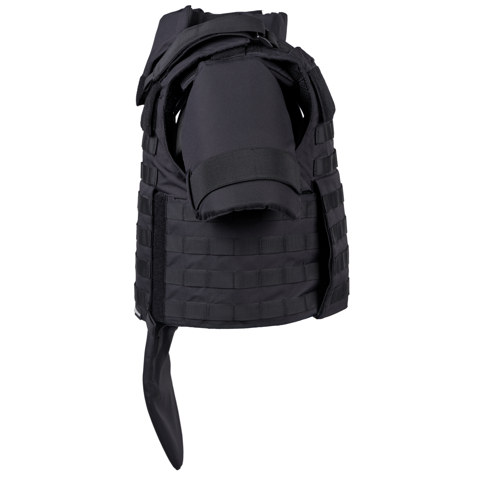 Elite Armor Combat vest set fra siden