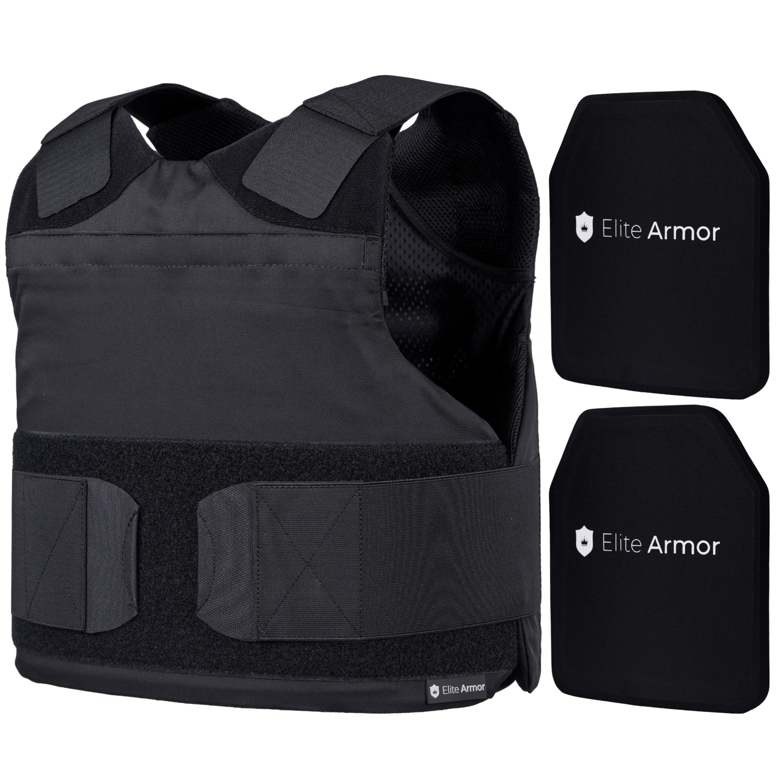 Elite Armor impact bundle vest med to traumeplader