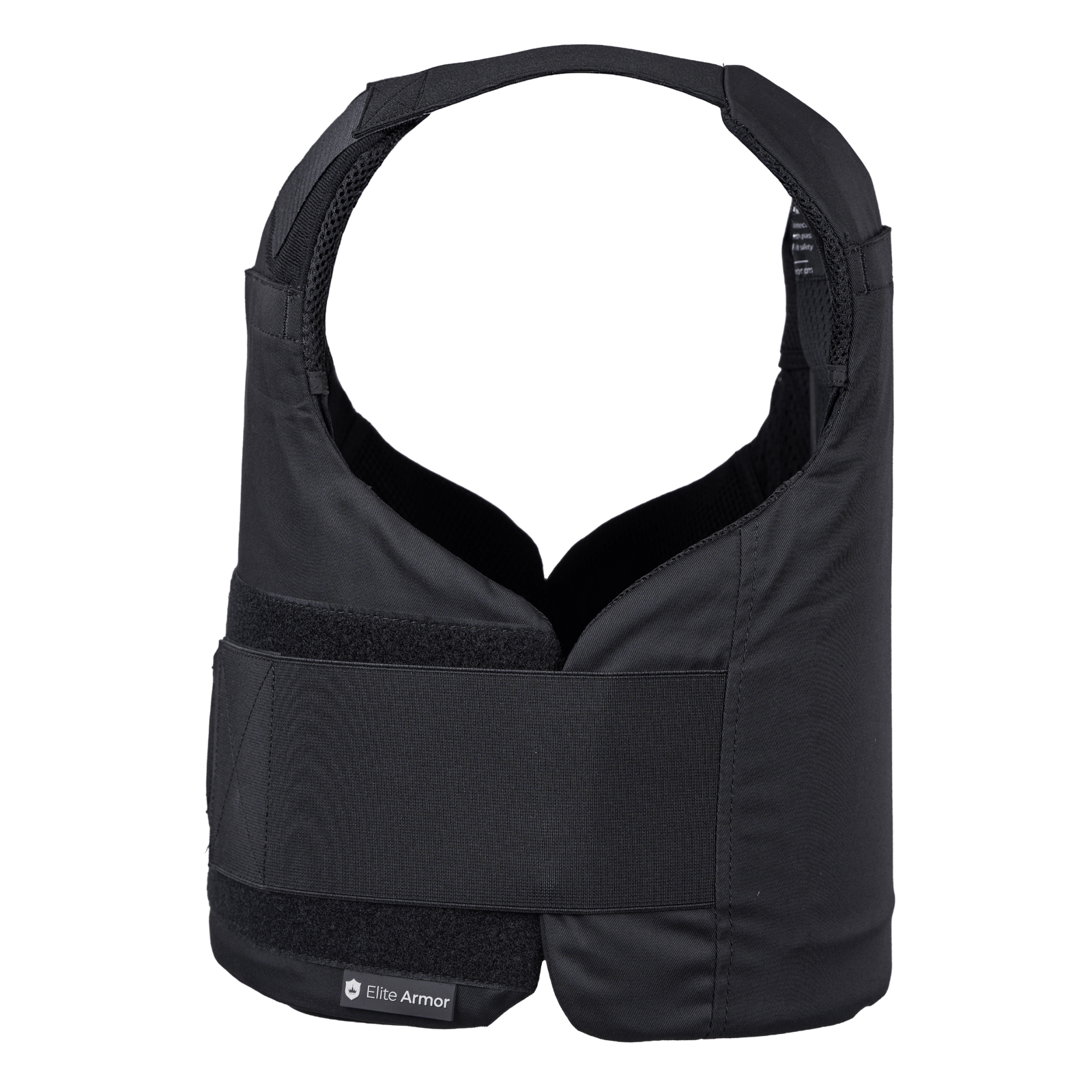 Elite Armor Impact stik og skudsikker vest - set fra siden