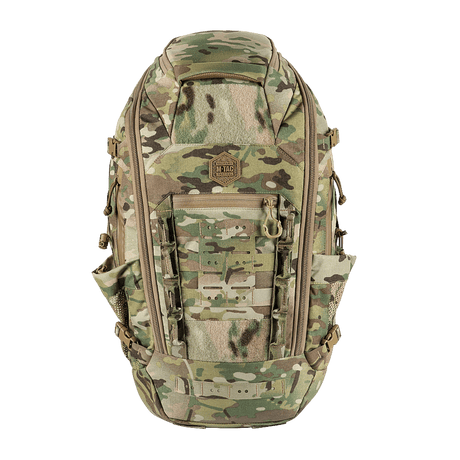M-Tac Rygsæk Gen. III Elite – Small i multicam Cordura 500D/1000D med modulært MOLLE-system og slitesterkt materiale, vist i galleri posisjon 1.