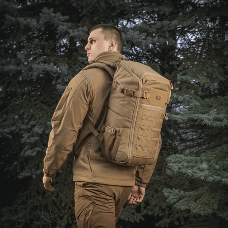 M-Tac Ryggsekk Gen. II Elite – Small med robust multicam-materiale, kuffertåpning og elastiske mesh-lommer, galleri posisjon 1.