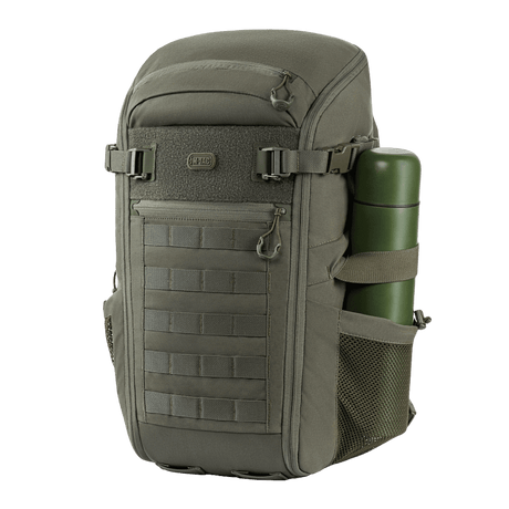 M-Tac Rygsæk Gen. II Elite – Small i slitesterkt materiale med koffertåpning, elastiske sidelommer og modulært MOLLE-system, vist i galleri posisjon 1.