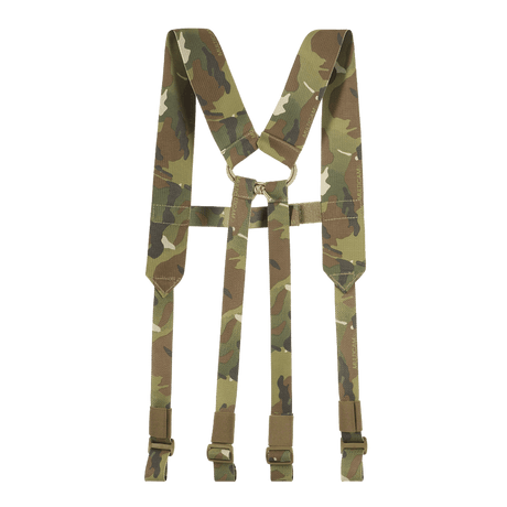 M-Tac skulderstropper for taktisk belte Elite i camouflage-print med tett MIL-SPEC webbing og justerbar lengde, galleri posisjon 1.