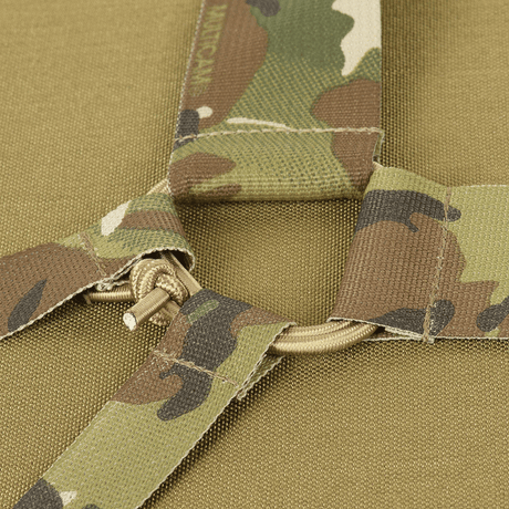 M-Tac skulderstropper for taktisk belte Elite i camouflage med tett MIL-SPEC webbing og justerbar lengde, galleri posisjon 1.
