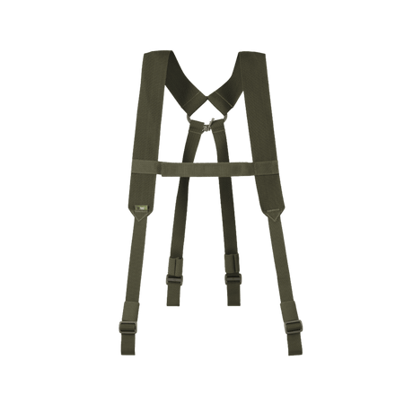 M-Tac skulderstropper for taktisk belte Elite i olive drab med justerbare stropper og tett MIL-SPEC webbing, galleri posisjon 1.