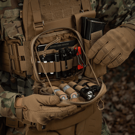 M-Tac organizer pouch Elite i robust materiale med NIJ-sertifisering for taktisk oppbevaring av førstehjelp og EDC, galleri posisjon 1.