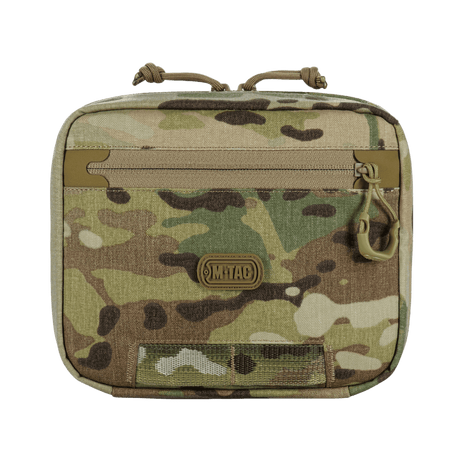 M-Tac organizer pouch Elite i slitesterkt multicam-materiale med NIJ-sertifisering for taktisk oppbevaring av førstehjelp og EDC, galleri posisjon 1.