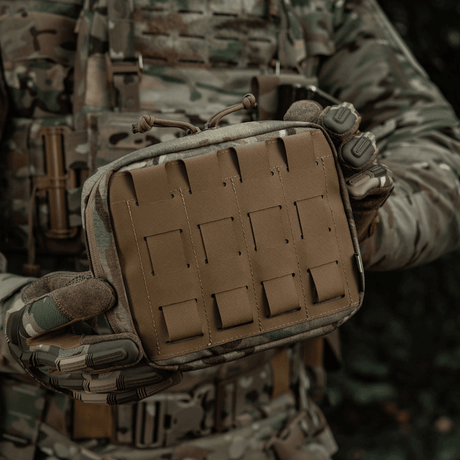 M-Tac organizer pouch Elite i slitesterkt multicam-materiale med NIJ-sertifisering for taktisk oppbevaring av EDC og førstehjelp, galleri posisjon 1.