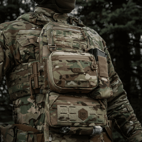 M-Tac organizer pouch Elite i multicam-materiale med NIJ-sertifisering for taktisk oppbevaring av EDC og førstehjelp, galleri posisjon 1.