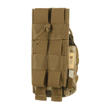 M-Tac Radio Pouch Motorola 4400/4800 i robust multicam-nylon med åpen tilgang til PTT og NIJ-sertifisering, galleri posisjon 1.