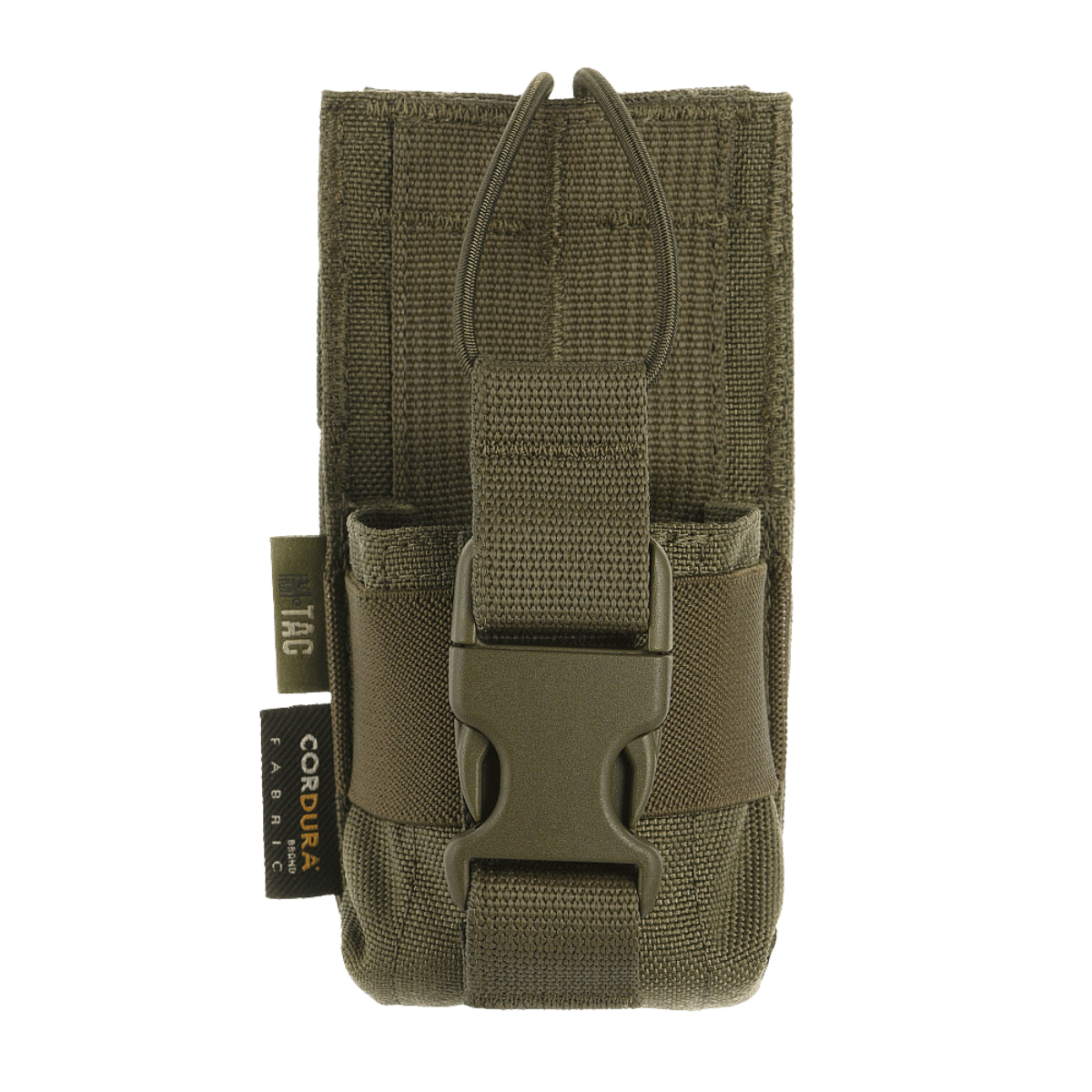 M-Tac Radio Pouch Motorola 4400/4800 taske med MOLLE-system, designet til let adgang til PTT-knap og mikrofon uden headset.