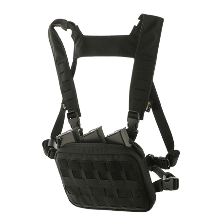 M-Tac Chest Rig Elite i holdbart Cordura 500 med MOLLE Laser Cut-panel, H-sele og NIJ-sertifisering, taktisk brystveske, galleri posisjon 1